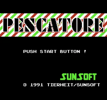 Pescatore (Japan) (Proto) screen shot title